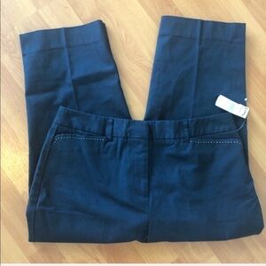 NWT Talbots Petite Blue Capri Crop